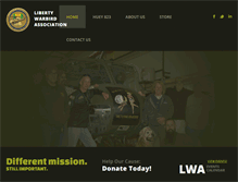 Tablet Screenshot of libertywarbirds.com